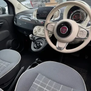 2019 69 FIAT 500 1.2 LOUNGE HATCHBACK 3DR PETROL DUALOGIC EURO 6 (S/S) (69 BHP) - Image 5