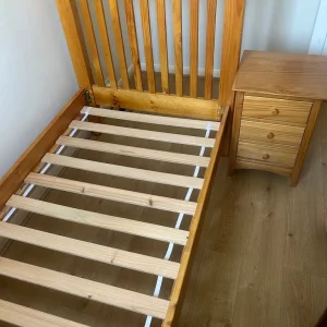 Bed Frame + Bedside Table (SET)