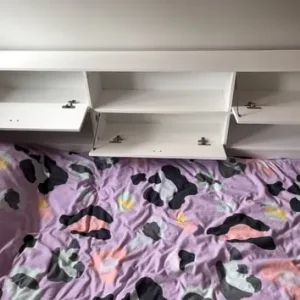 Single bed with pull out trundle - Image 4