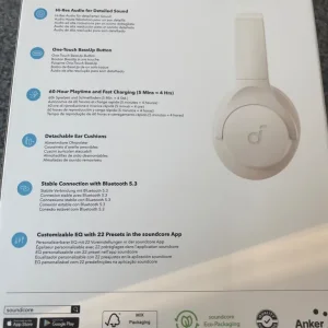 Soundcore Anker Q11i Wireless Over-Ear Bluetooth Hi-Res Audio 60H - Image 2