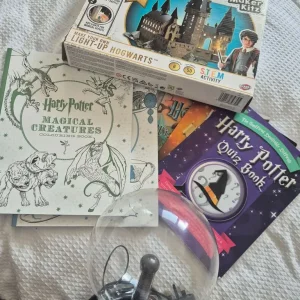 Harry Potter colouring books and spell book