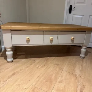 Solid Pine Coffee Table - Image 5