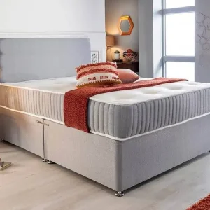 💥LEATHER BLACK💥BEDS WITH MATTRESS IN CASH ON DELIVERY - Image 2