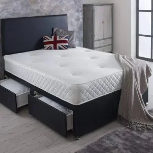 💥LEATHER BLACK💥BEDS WITH MATTRESS IN CASH ON DELIVERY