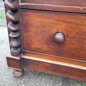 Vintage mahogany Scotch Chest