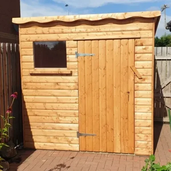 6x4 Pent Shed