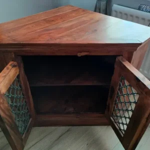 Indian hardwood corner unit - Image 3