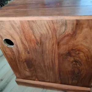 Indian hardwood corner unit - Image 5