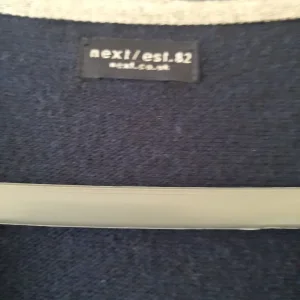 Navy blue cotton cardigan - Image 2