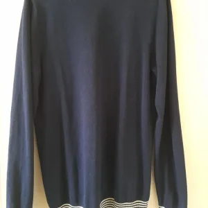 Navy blue cotton cardigan - Image 4