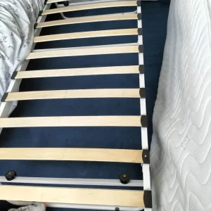 Bed and mattress 2ft 6in - Image 2