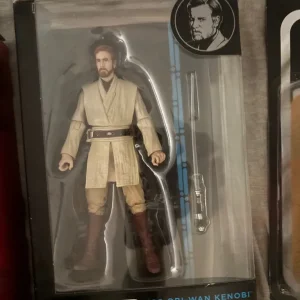 2 black series Rey and Obi Wan 1 40th anniversary Boba Fett and Albus Dumbledore wand - Image 3