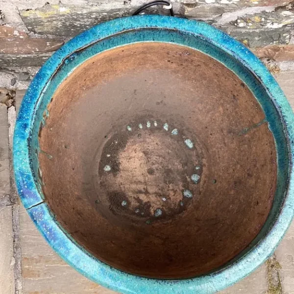 Glazed pot/planter