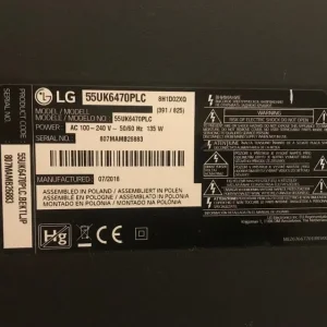 55 inch LG Smart TV - Image 8