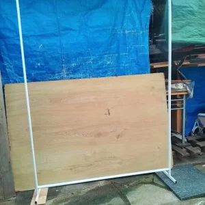 White hanging clothes rail - Image 4