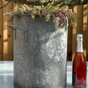 VINTAGE FRENCH GALVANISED DOLLY TUB 1960S - Image 2