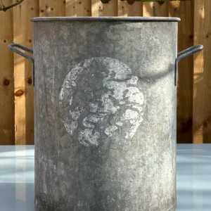VINTAGE FRENCH GALVANISED DOLLY TUB 1960S - Image 3