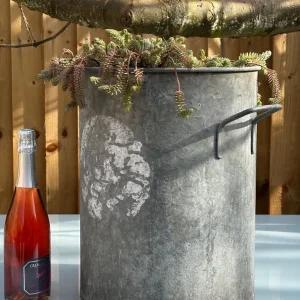 VINTAGE FRENCH GALVANISED DOLLY TUB 1960S - Image 6