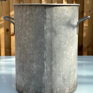 VINTAGE FRENCH GALVANISED DOLLY TUB 1960S - Image 8