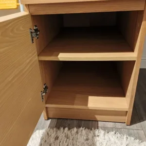IKEA Malm Oak Veneer Desk with drawer & cupboard FREE DELIVERY 028 - Image 3