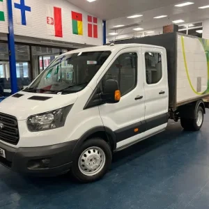 2019 Ford Transit T350 2.0TDCI 130PS RWD L3 3 SEAT DOUBLE CAB HIGH SIDED TIPPER (EURO 6) CHASSIS ... - Image 3