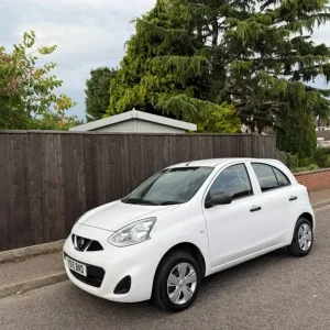 2015 Nissan Micra 1.2 Visia 5 Door Hatchback White - Image 8
