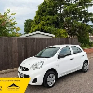 2015 Nissan Micra 1.2 Visia 5 Door Hatchback White