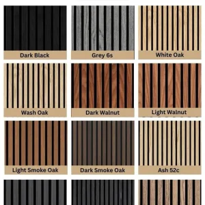 Acoustic Woo Veneer Wall Panels