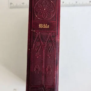 1829 Antique Georgian English King James Bible with Old & New Testaments - Image 3