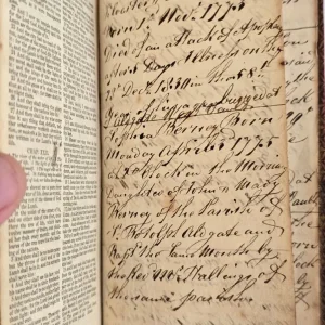 1829 Antique Georgian English King James Bible with Old & New Testaments - Image 6
