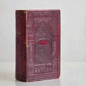 1829 Antique Georgian English King James Bible with Old & New Testaments