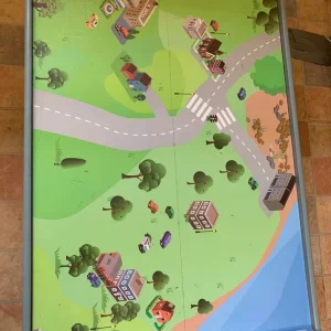 Train track table