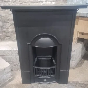 Cast iron fireplace