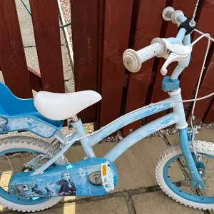 Little Girls Disney Frozen Bike - Image 3