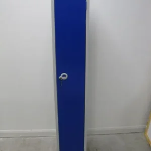 Elite metal storage locker with key
