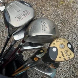 Various golf woods