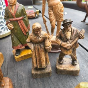 Old carved figures