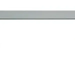 Ikea Galant Desk - White Glass Top 160cm Chrome Base - Image 3