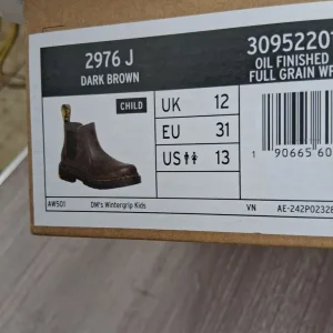 Dr Martin's Child size UK 12, dark brown - Image 2
