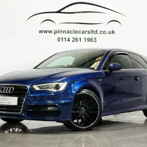 2015 Audi A3 2.0 TDI S Line S Tronic Euro 6 Diesel Hatchback with Nav