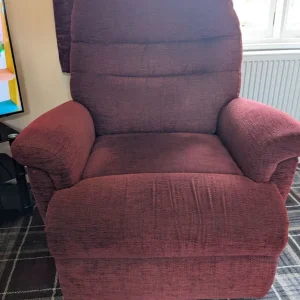 Sherborne riser recliner - burgundy - Image 2