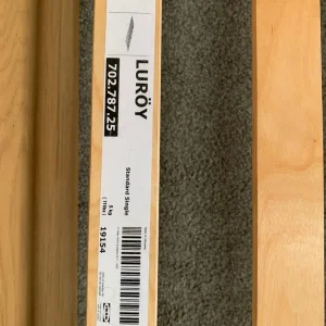Ikea Luroy Single Bed in Beech with pullout drawer underneath - Image 2