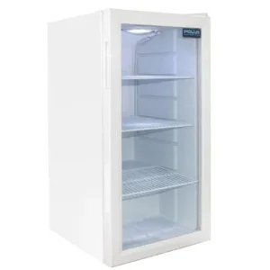 Great capacity drinks fridge fits under the counter