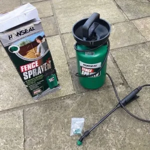 Ronseal fence sprayer