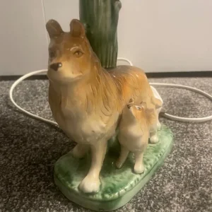 Ornamental Collie Dog Table Lamp - Image 4