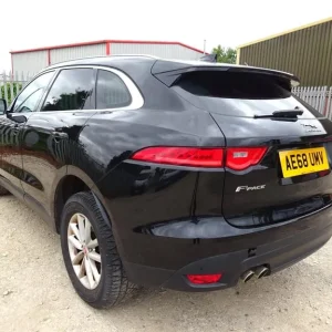 2018 Jaguar F-Pace Prestige AWD Diesel – Front and side damage, salvage, starts, repairable - Image 3