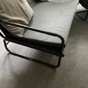 grey metal sofa bed - Image 2