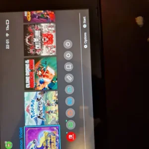 Nintendo Switch with digital games and carry case - Image 2