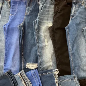 Ladies size 10 skinny jeans – mix of high waist and regular - Image 3