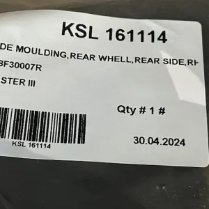 Renault Master III Door Moulding Strips – Front and Rear Right - Image 5